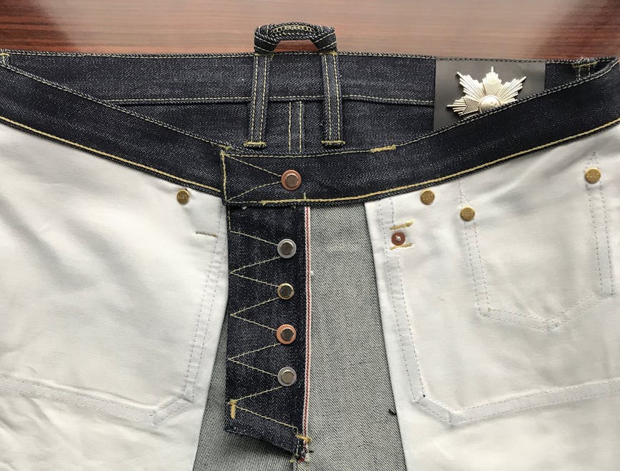 clothing apparel pants zipper
