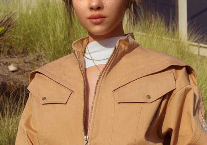 clothing apparel jacket coat person human sunglasses accessories accessory