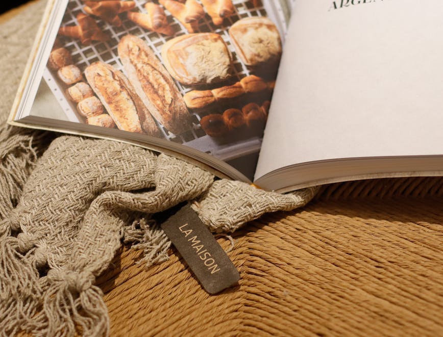 book publication bread food home decor