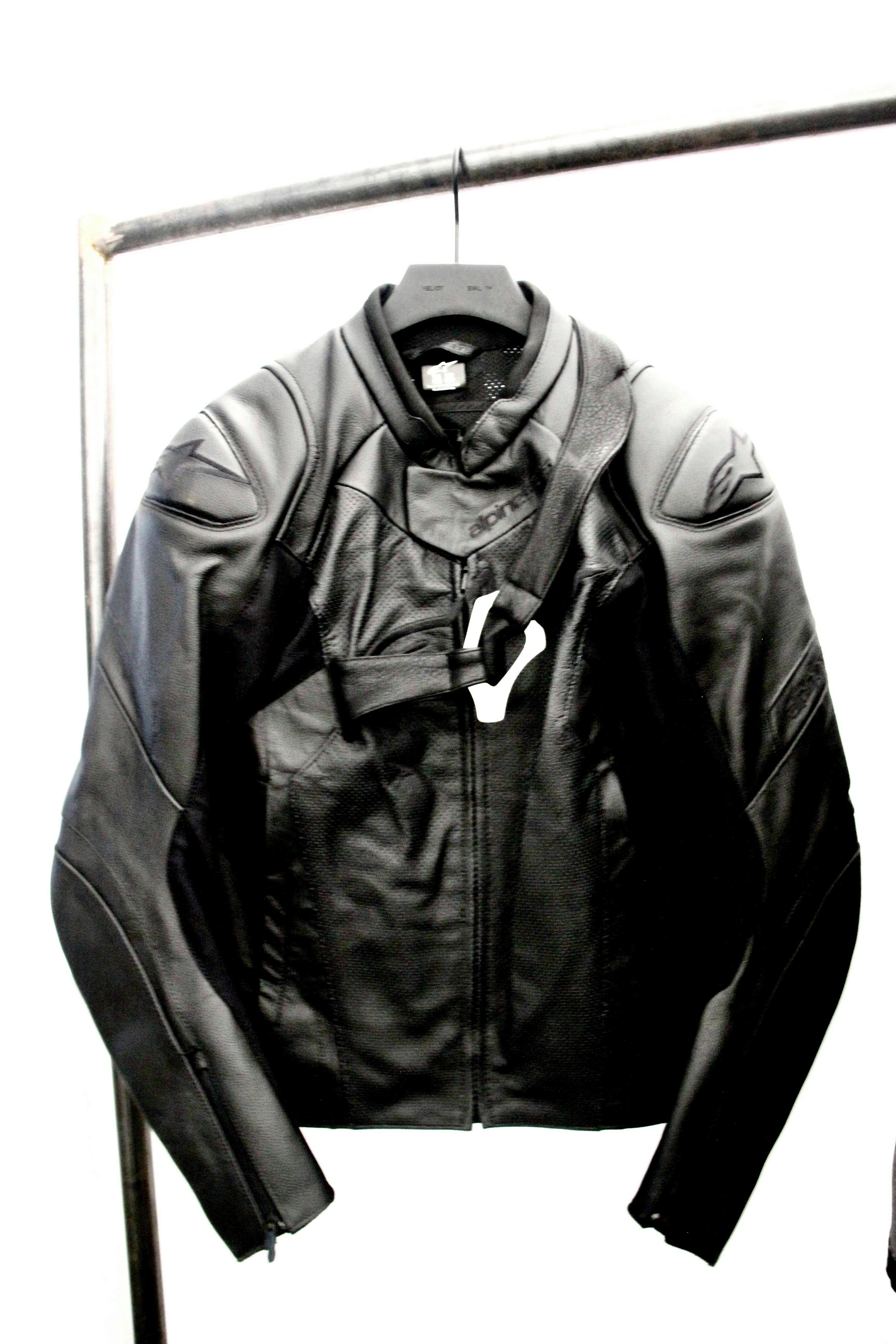 clothing coat jacket leather jacket